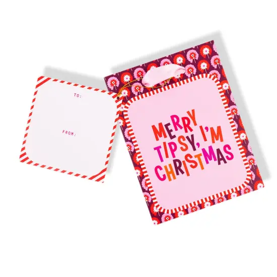 MERRY TIPSY HOLIDAY GIFT BAG {6}