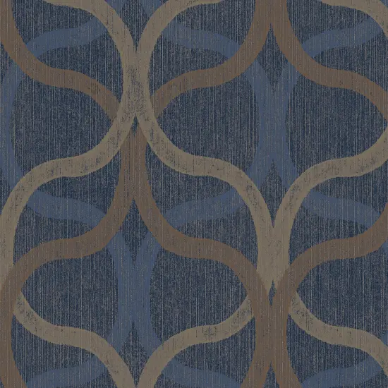 Boutique Refine Geo Navy & Gold {4}