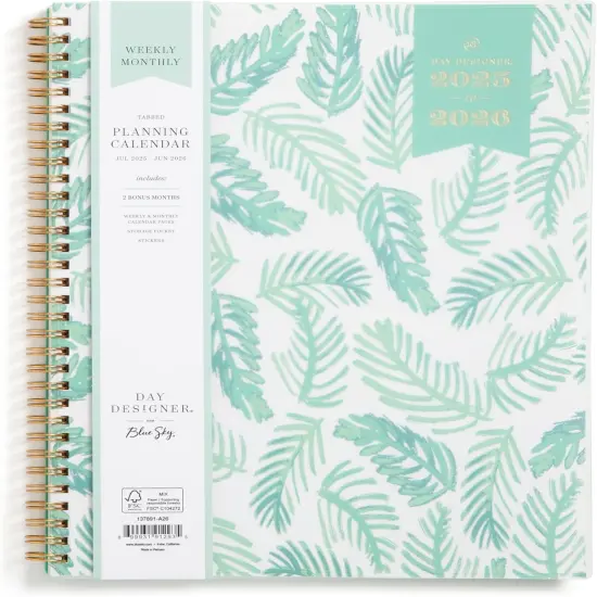 Academic Year Planner 2025-2026 - 8.5" x 11" (Palms) {1}
