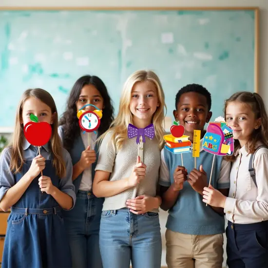 17 Pcs Welcome Back to School {2}