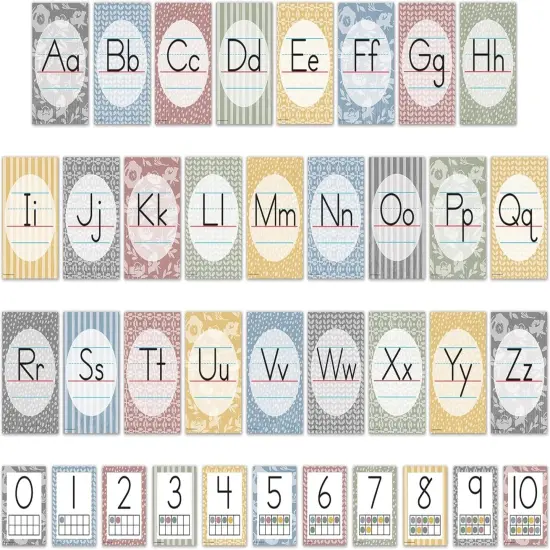 Teacher Created Resources Classroom Cottage Alphabet Bulletin Board {2}
