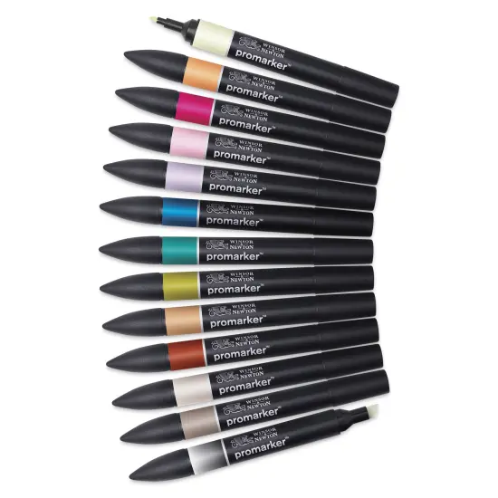 Winsor & Newton Promarkers - Set of 13, Manga Romance {1}
