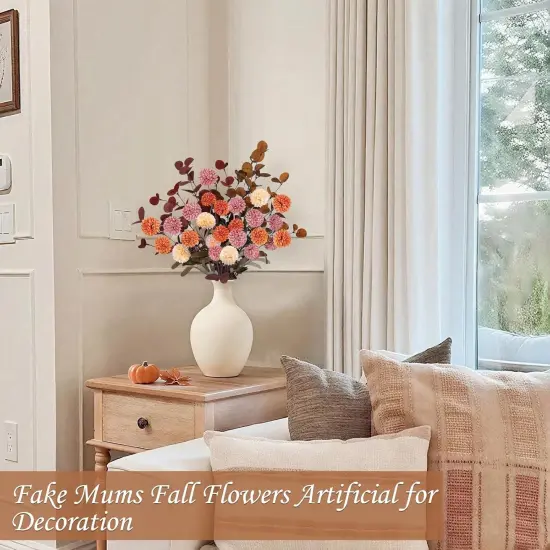 3-Color Faux Kiku Flower {4}