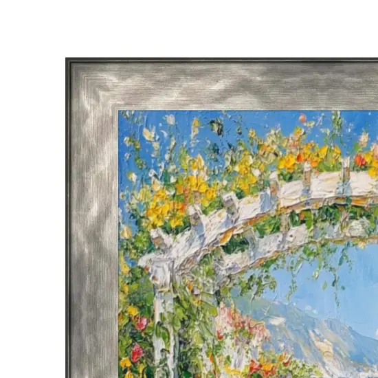 Gunmetal Slope Silver Pewter Picture Frame 40x60 frame {3}