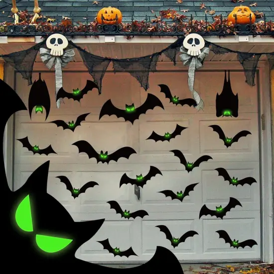 24 Pcs Halloween Garage Door Decorations {1}