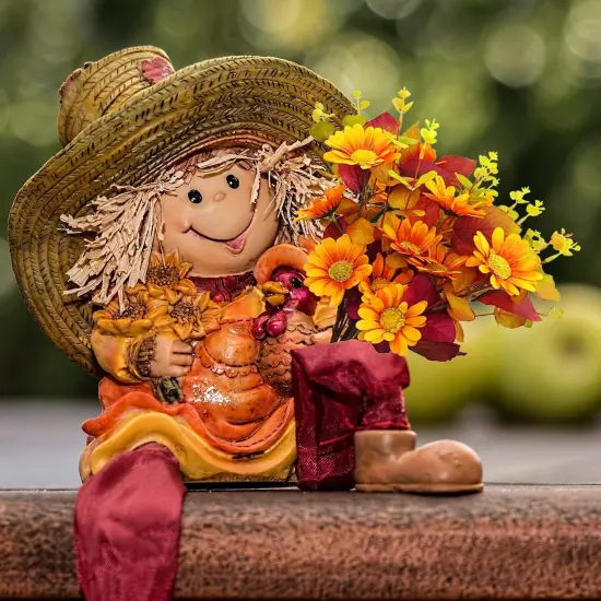 5 Bundles Fall Artificial Flowers - Sunflowers {3}