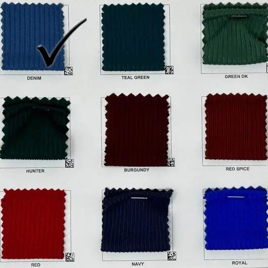 1 Yard 4x2 Rib Knit Solid Fabric &ndash; Soft Lightweight Brushed Stretch Fabric for Apparel, 58&ndash;60 Inches Width Orange {3}