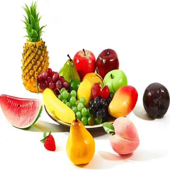 20 PCS Faux Fake Fruit Decorations {1}