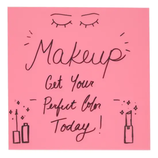 2-Pack Opaque Cast Acrylic Sheet, 1/8-Inch Thick 11.75x11.75-Inch Square Plastic Tiles for Wall Decorations, Laser Cutting, Arts and Crafts, and Custom Signs for Cafes and Boutiques (Pink) {7}