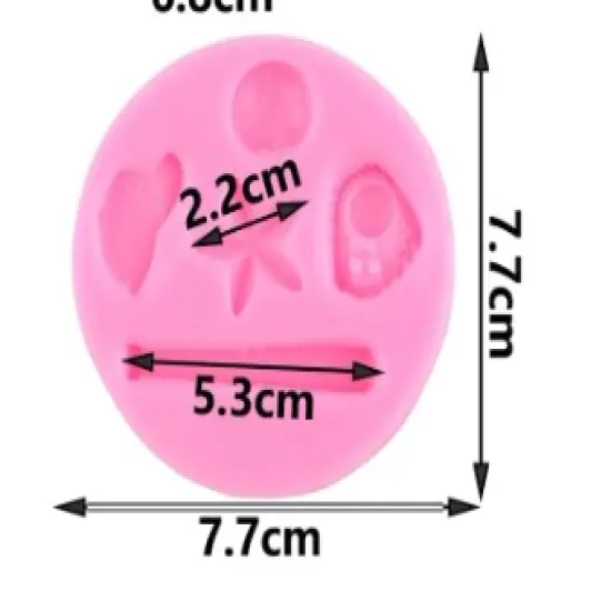 Silicone Molds Baseball Bat Glove Hat {3}