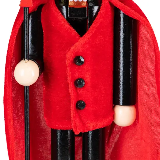 Northlight Devil with Pitchfork Halloween Nutcracker - 14" - Red and Black {6}