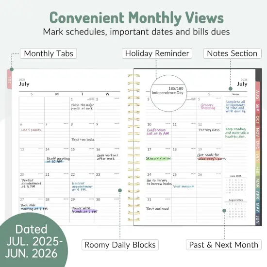 Teacher Planner 2025-2026 - 8.5"x11" - Beige {2}