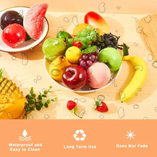 20 PCS Faux Fake Fruit Decorations {3}