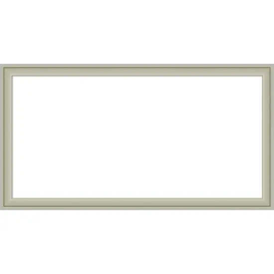 Florence Framed Dry Erase Magnetic Board Silver {1}