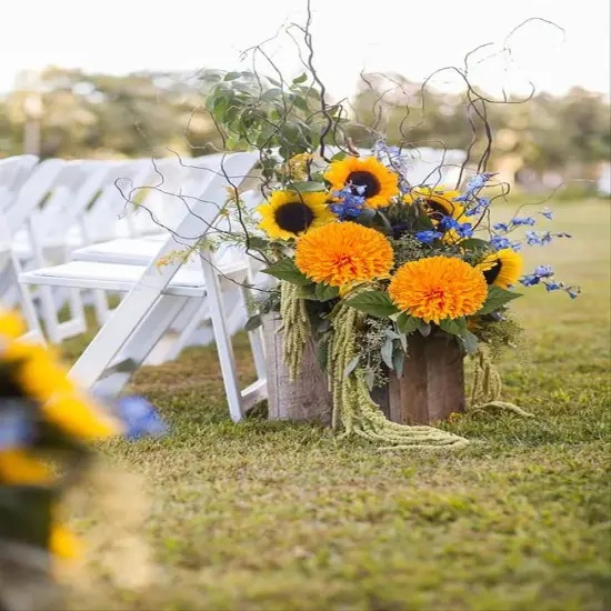 Autumn Artificial Chrysanthemums Ball {2}