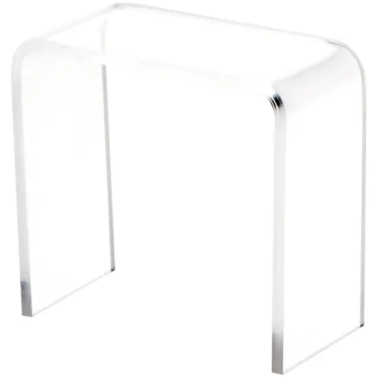 Plymor Clear Acrylic Vertical Rectangular Display Riser, 2" H x 2" W x 1" D (3/32" thick) {1}
