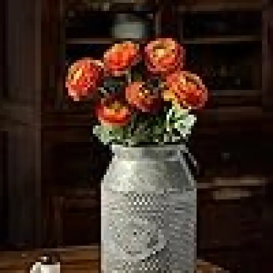 Artificial Ranunculus Flowers with Real Touch Stem {5}