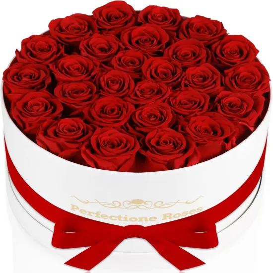 27 Roses in a Box, Mothers Day Rose Gifts for Women (Red) {1}