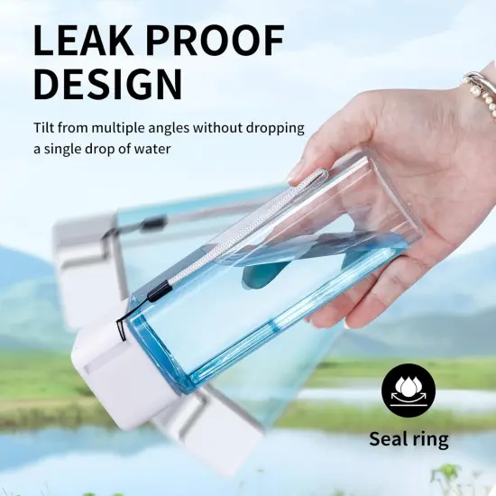 24Pcs Water Bottles Bulk 17 Oz - White {4}