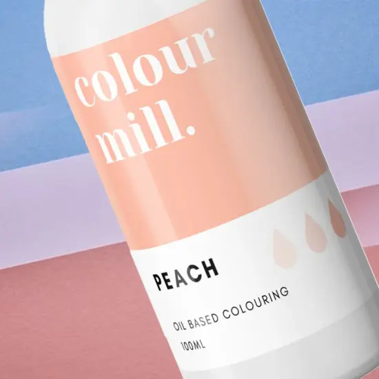 100ml Colour Mill Oil Based Food Colouring Peach For Buttercream Chocolate & Baking {2}