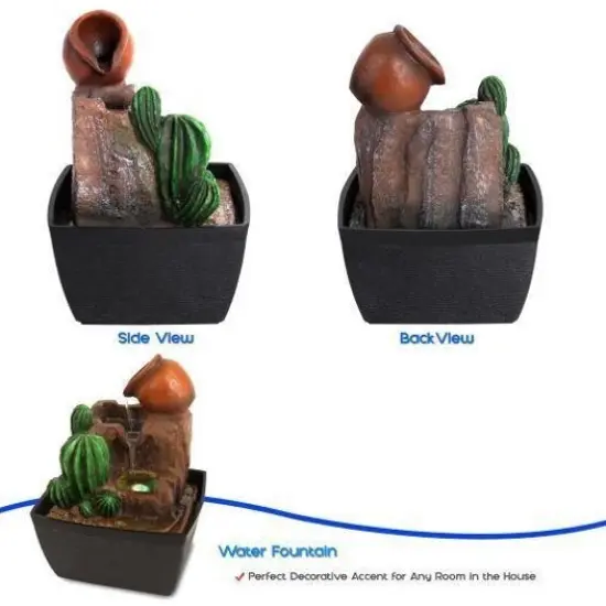 Waterfall Electric Tabletop Fountain {2}