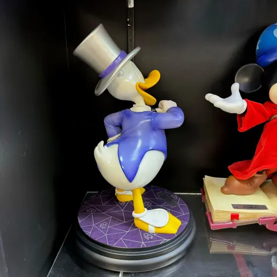 Disney 100 Years of Wonder Tuxedo Donald Duck Master Craft Table Top Statue {5}
