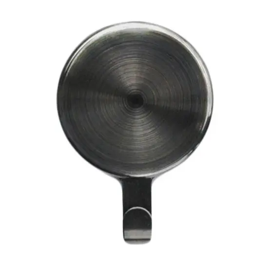 Haute Decor Attract&reg; Magnetic Hanger, 1 Pack - Strong Magnet Hook for Metal Doors and Surfaces Nickel {1}