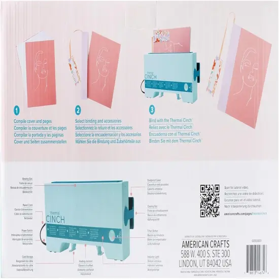 We R Memory Keepers Thermal Cinch Binding Machine Mint 12 Inch 60000801 by American Crafts {6}