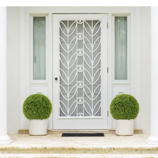 2 Pieces 20 Inch Artificial Plant Boxwood Topiary Ball Indoor and Outdoor Decoration {2}