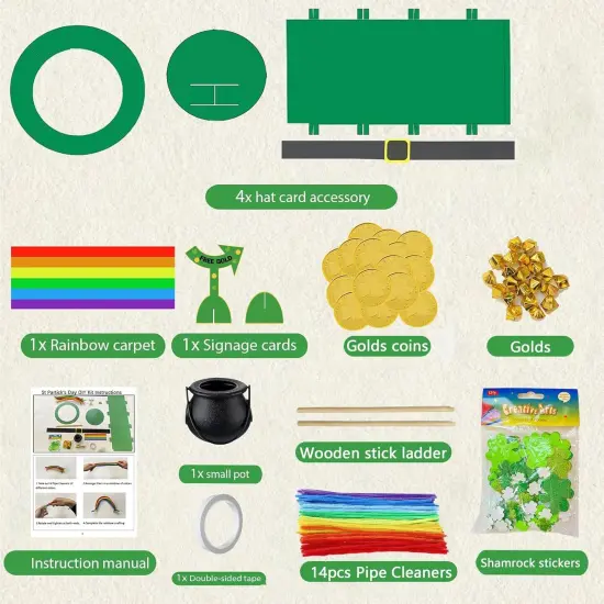 St. Patrick's Day DIY Leprechaun Trap Kit St Patricks Day {3}