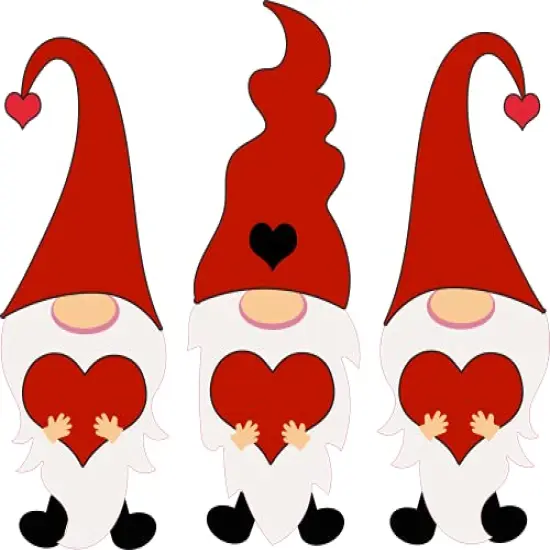 Gnomes Edible Icing Image Cake Topper for 1/4 Sheet cake or larger {1}