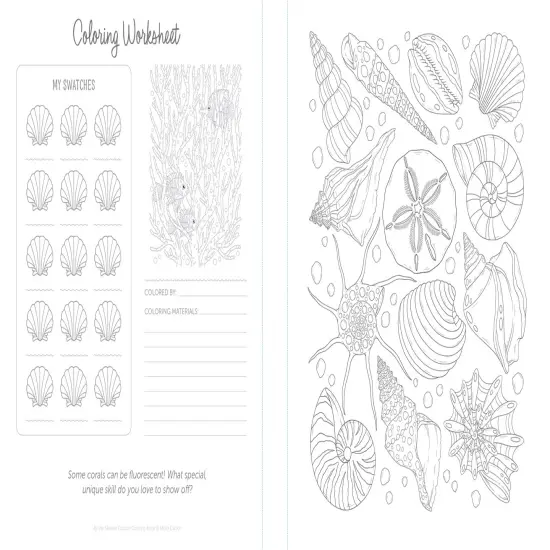 By the Seaside Coastal Coloring Book: 60 Patterns to Transport You to Your Happy Place {6}