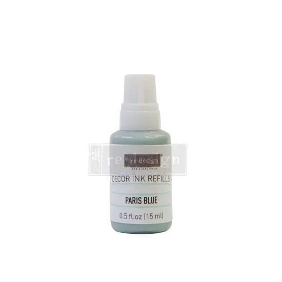 Decor Ink Refill - Paris Blue - 1 bottle, 15ml ink  {1}