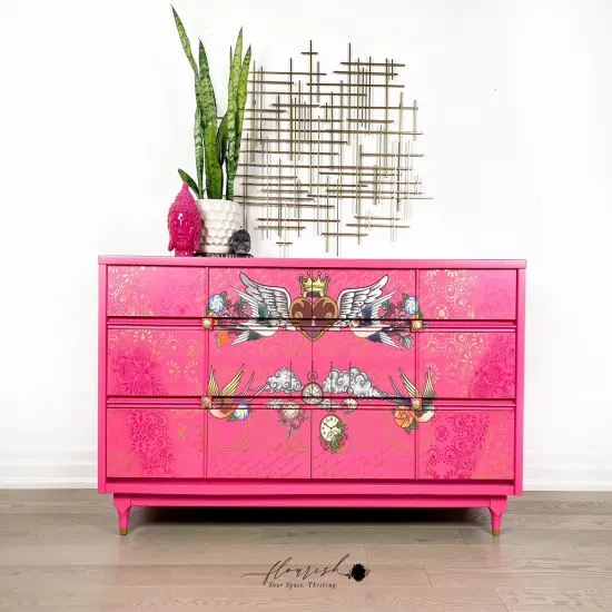 DecorTransfers&reg;CeCe-HeySailor-totalsheetsize24x35,cutinto2sheets rub-ons {3}