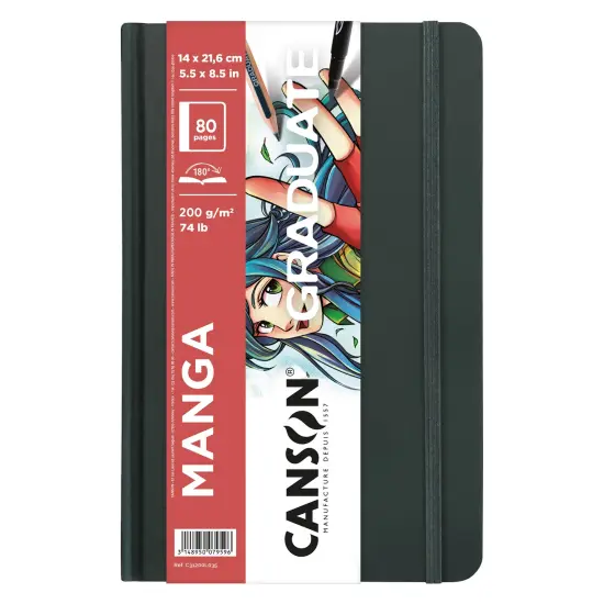 Canson Graduate Series Manga Book 5.5"X8.5"-40 Sheets {1}