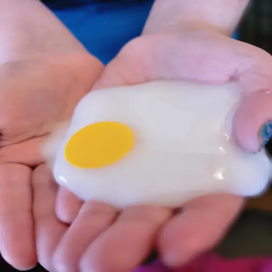 12pcs Easter Slime Eggs for Kids Egg Yolk Slime Easter Basket Fillers Easter Eggs Hunt Basket Stuffers Filler and Party Favors {4}