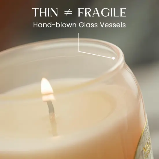 Aromatherapy Green Soy Scented Candle - Fresh Sage Citrus Scent, 10.6 oz, 60-Hour Burn,Clean Stress Relief Candles Gift for Birthday,Valentine's Day,Mother Day {5}