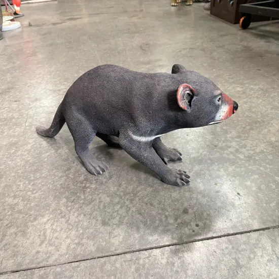 Tasmanian Devil Life Size Statue {6}