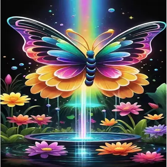 Butterfly Diamond Painting Kits for Adults-Butterfly Diamond Art Kits for Adults {1}