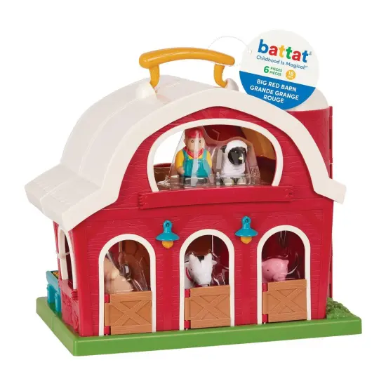 Kaplan Early Learning Toddler's First Big Red Barn and Farm Animals {7}