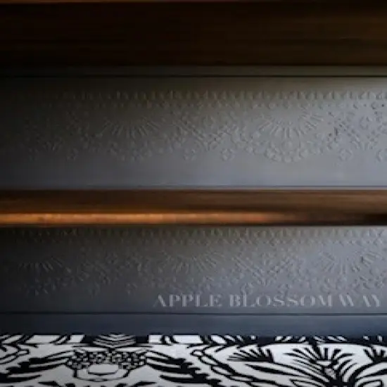 Stick & Style - Mendhi Border - 1 roll, 7in x 5yds (6in design) self-adhesive plastic on roll  {2}