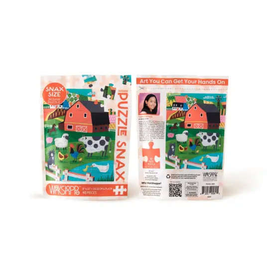Farm Friends 48 Piece Kids Puzzle Snax {4}