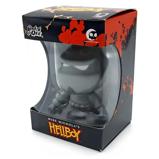 Hellboy 5" Qee Figure Grey Monotone Hellboy {3}