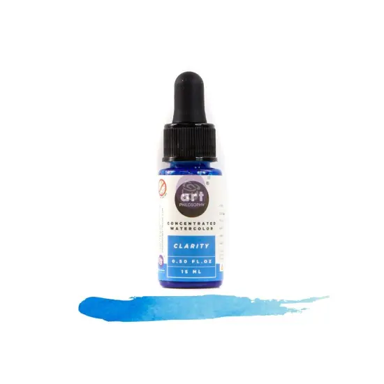 Concentrate watercolor - Clarity - 1 bottle with dropper - 0.5oz {1}