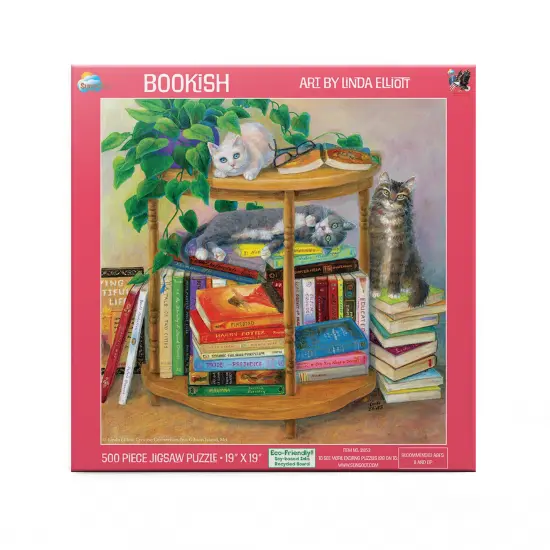 Sunsout Bookish 500 pc Jigsaw Puzzle 31653 {4}