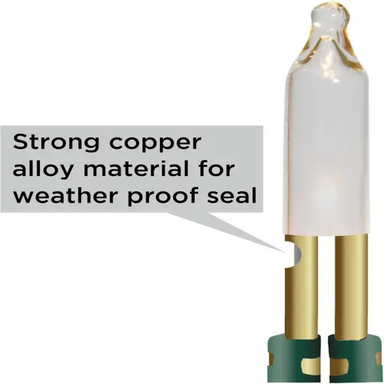 100 Count Mini String Christmas Lights, Teal - 22 feet Indoor/Outdoor Christmas Tree Lights with White Wire {5}