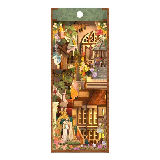 DIY Book Nook Kit - Shakespeare's Verse w/ Dust Cover {1}