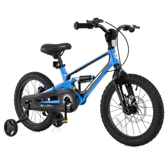 16 Inch Kids Bike Adjustable Frame with Shock Absorber, Bell, and Safety Features for Ages 4-7 {1}