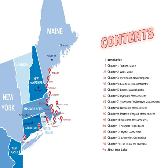 Gettin' Nautical in New England: Maine, New Hampshire, Massachusetts, Rhode Island, Connecticut {2}