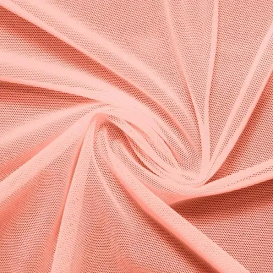 Power Mesh Fabric Skin Tones & Neutrals Collection Salmon {1}